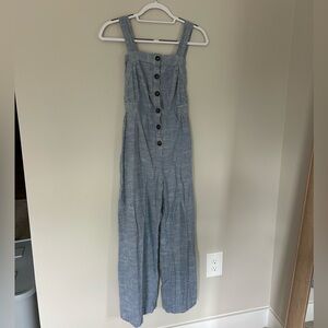 Striped jumpsuit